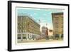 Downtown Great Falls-null-Framed Art Print
