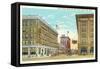 Downtown Great Falls-null-Framed Stretched Canvas
