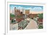 Downtown Greenville, South Carolina-null-Framed Premium Giclee Print