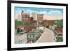 Downtown Greenville, South Carolina-null-Framed Premium Giclee Print