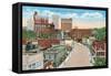 Downtown Greenville, South Carolina-null-Framed Stretched Canvas