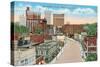 Downtown Greenville, South Carolina-null-Stretched Canvas