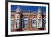 Downtown Historic Buildings, Guthrie, Oklahoma, USA-Walter Bibikow-Framed Premium Photographic Print