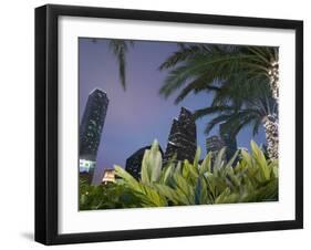 Downtown Houston, Texas, USA-Walter Bibikow-Framed Photographic Print