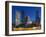 Downtown Houston.-Jon Hicks-Framed Photographic Print