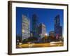 Downtown Houston.-Jon Hicks-Framed Photographic Print