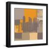Downtown I-Yashna-Framed Art Print