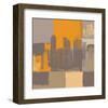 Downtown I-Yashna-Framed Art Print