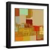 Downtown II-Yashna-Framed Art Print