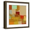 Downtown II-Yashna-Framed Art Print