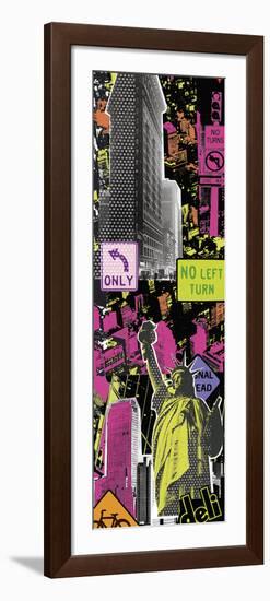 Downtown II-Tom Frazier-Framed Giclee Print