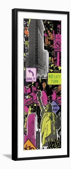 Downtown II-Tom Frazier-Framed Giclee Print