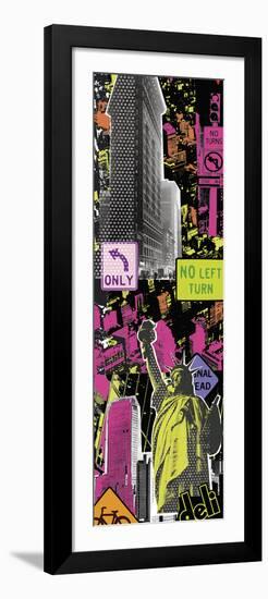 Downtown II-Tom Frazier-Framed Giclee Print