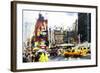 Downtown - In the Style of Oil Painting-Philippe Hugonnard-Framed Giclee Print