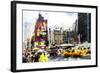 Downtown - In the Style of Oil Painting-Philippe Hugonnard-Framed Giclee Print