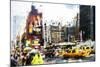 Downtown - In the Style of Oil Painting-Philippe Hugonnard-Mounted Giclee Print