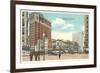 Downtown, Indianapolis, Indiana-null-Framed Premium Giclee Print