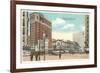 Downtown, Indianapolis, Indiana-null-Framed Premium Giclee Print