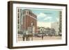 Downtown, Indianapolis, Indiana-null-Framed Art Print