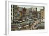 Downtown, Indianapolis, Indiana-null-Framed Art Print