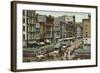 Downtown, Indianapolis, Indiana-null-Framed Art Print