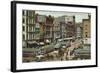 Downtown, Indianapolis, Indiana-null-Framed Art Print