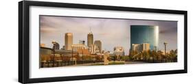 Downtown Indianapolis, White River State Park, Indianapolis, Indiana, USA.-Anna Miller-Framed Photographic Print