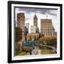 Downtown Indianapolis, White River State Park, Indianapolis, Indiana, USA.-Anna Miller-Framed Photographic Print