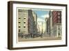 Downtown Indianapolis-null-Framed Art Print