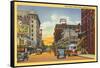 Downtown Jamestown-null-Framed Stretched Canvas