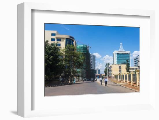 Downtown Kigali, Rwanda, Africa-Michael-Framed Photographic Print