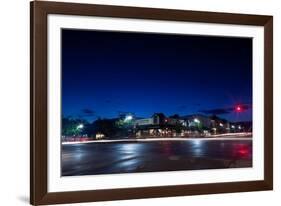 Downtown Lake Geneva-Steve Gadomski-Framed Photographic Print