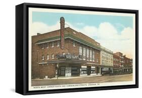 Downtown Lebanon, Pennsylvania-null-Framed Stretched Canvas