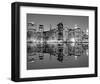 Downtown Lights-Mortula-Framed Art Print