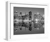 Downtown Lights-Mortula-Framed Art Print