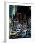 Downtown Lights-Tom Frazier-Framed Giclee Print