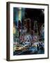 Downtown Lights-Tom Frazier-Framed Giclee Print