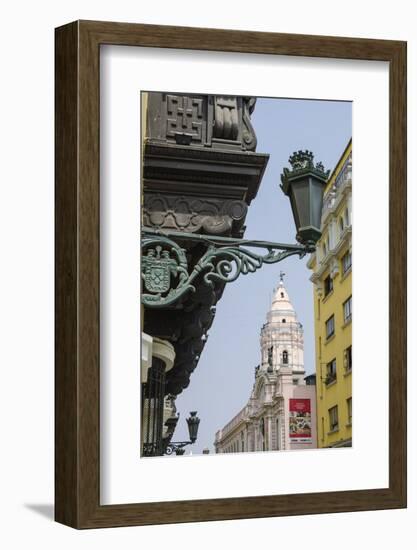 Downtown Lima, Peru, South America-Michael DeFreitas-Framed Photographic Print