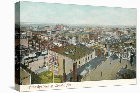 Downtown Lincoln, Nebraska-null-Stretched Canvas