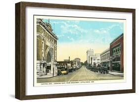 Downtown Little Rock-null-Framed Art Print
