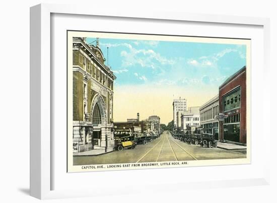 Downtown Little Rock-null-Framed Art Print