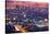 Downtown Los Angeles, California, USA Skyline at Dawn.-SeanPavonePhoto-Stretched Canvas