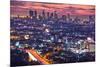 Downtown Los Angeles, California, USA Skyline at Dawn.-SeanPavonePhoto-Mounted Photographic Print