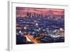 Downtown Los Angeles, California, USA Skyline at Dawn.-SeanPavonePhoto-Framed Photographic Print