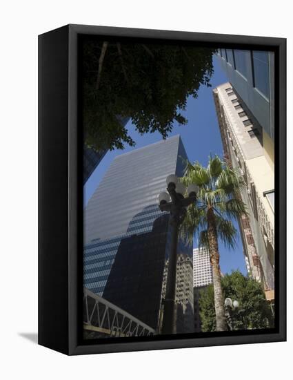 Downtown, Los Angeles, California, USA-Ethel Davies-Framed Stretched Canvas