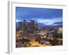 Downtown Los Angeles, California, USA-Walter Bibikow-Framed Photographic Print