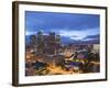 Downtown Los Angeles, California, USA-Walter Bibikow-Framed Photographic Print