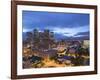 Downtown Los Angeles, California, USA-Walter Bibikow-Framed Photographic Print