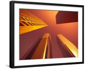 Downtown, Los Angeles, California, USA-Alan Copson-Framed Photographic Print