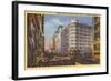 Downtown Los Angeles, California-null-Framed Art Print